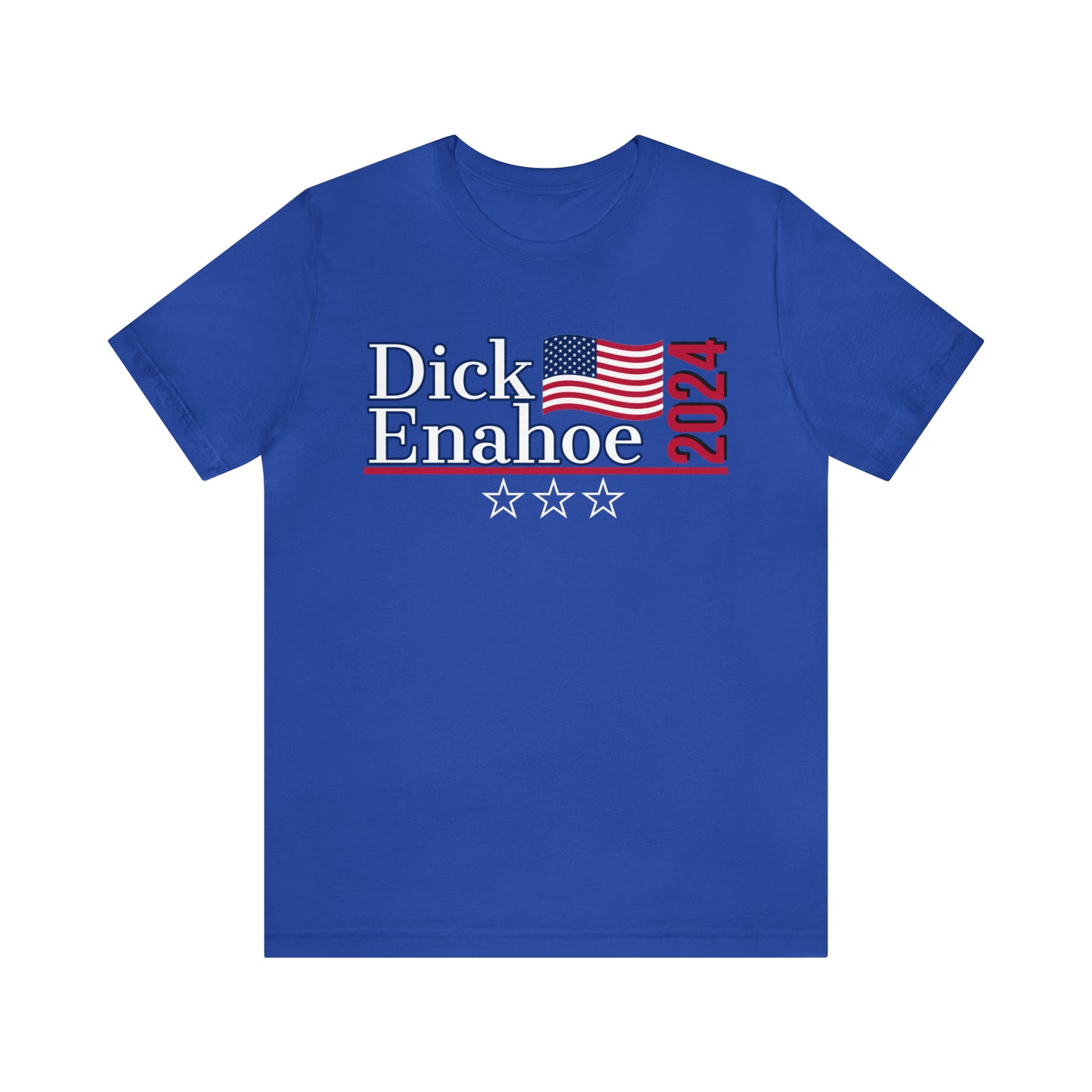 Dick Enahoe Presidential Pun Unisex Jersey Short Sleeve Tee