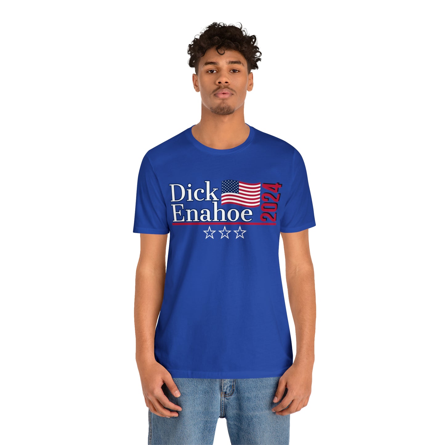 Dick Enahoe Presidential Pun Unisex Jersey Short Sleeve Tee