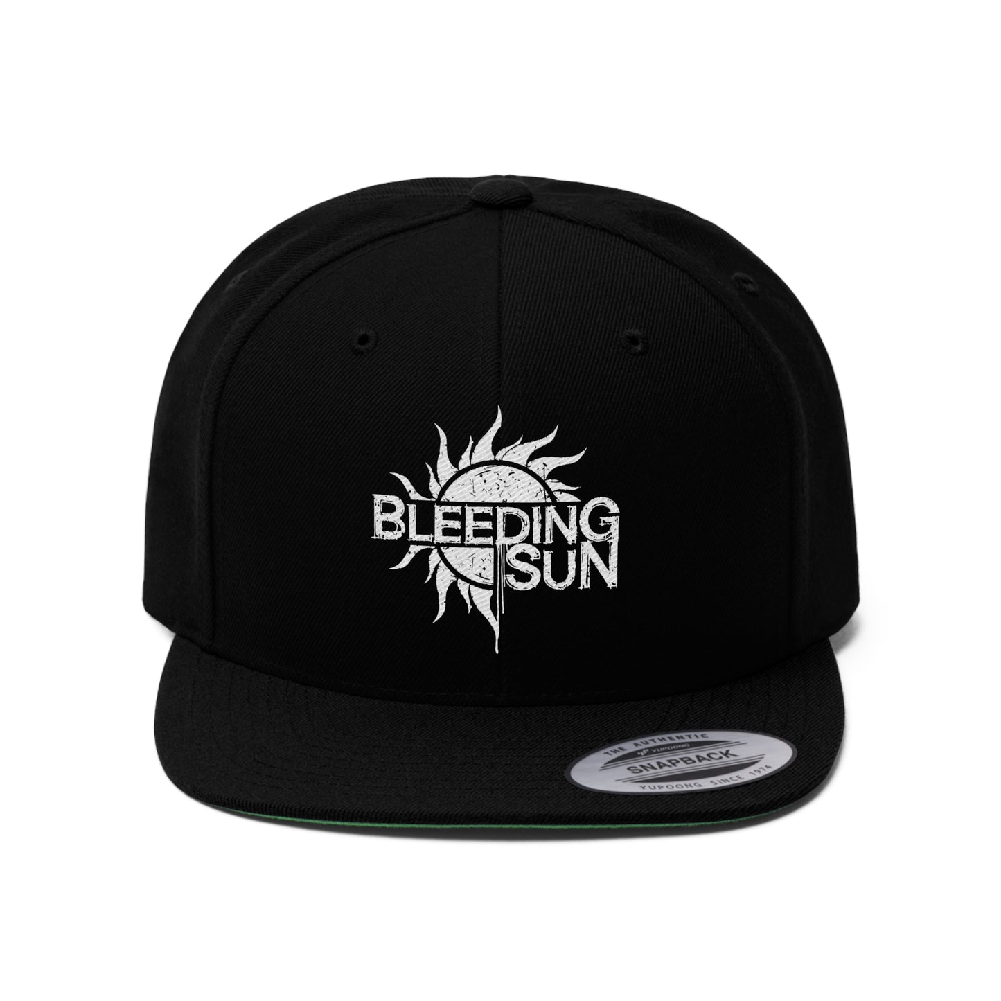 Bleeding Sun Unisex Flat Bill Hat