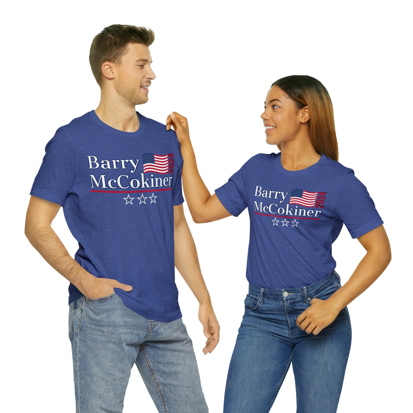 Barry Presidential Pun Unisex Jersey Short Sleeve Tee