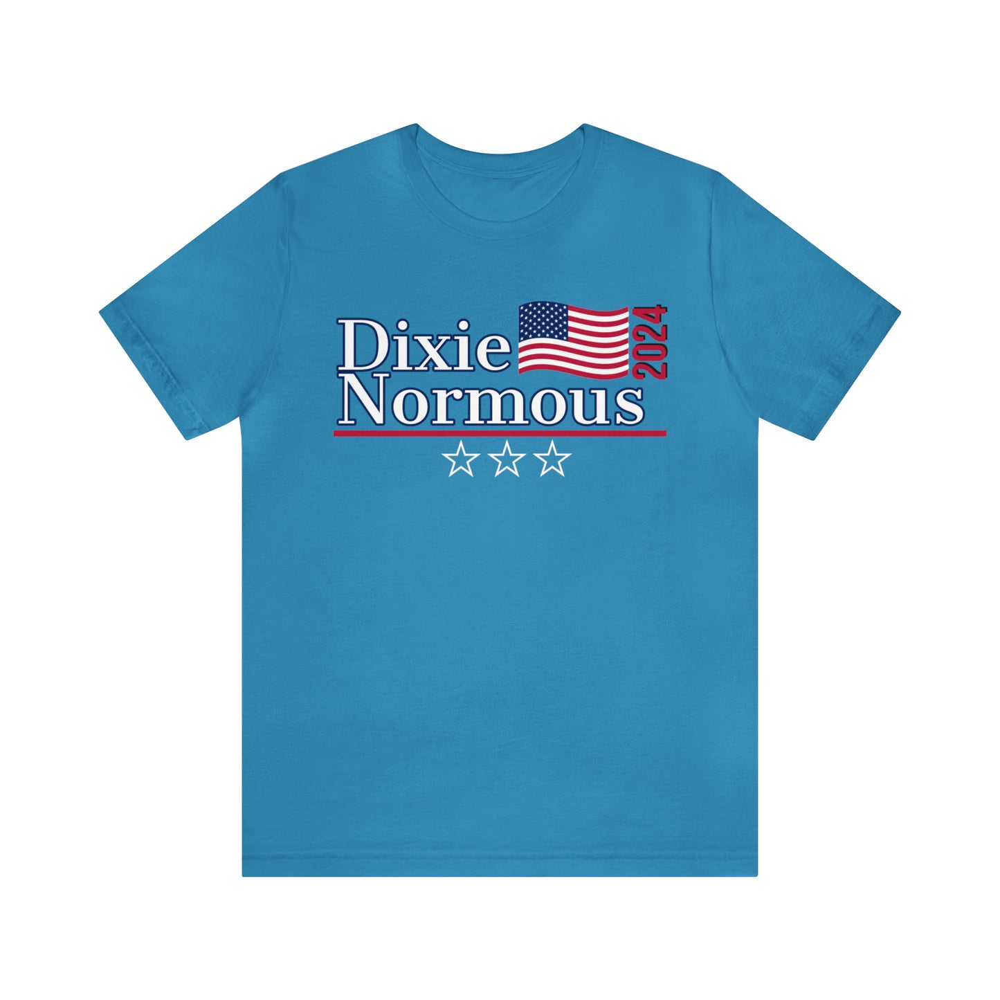 Dixie Normous Presidential Pun Unisex Jersey Short Sleeve Tee