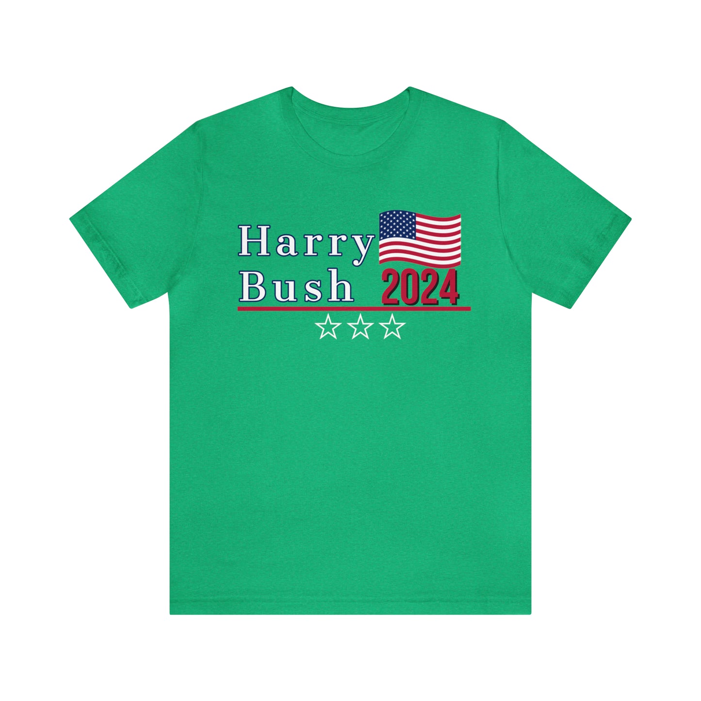 Harry Bush Presidential Pun Unisex Jersey Short Sleeve Tee