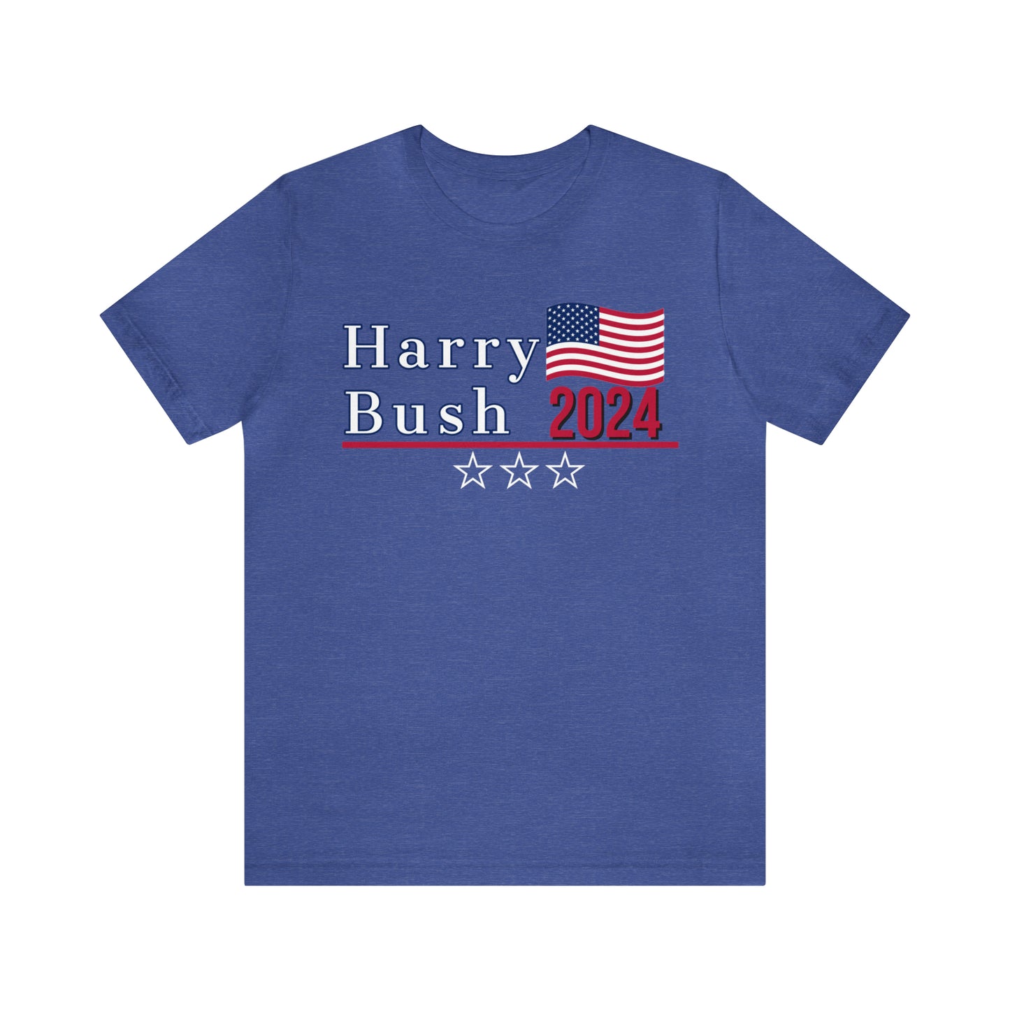 Harry Bush Presidential Pun Unisex Jersey Short Sleeve Tee