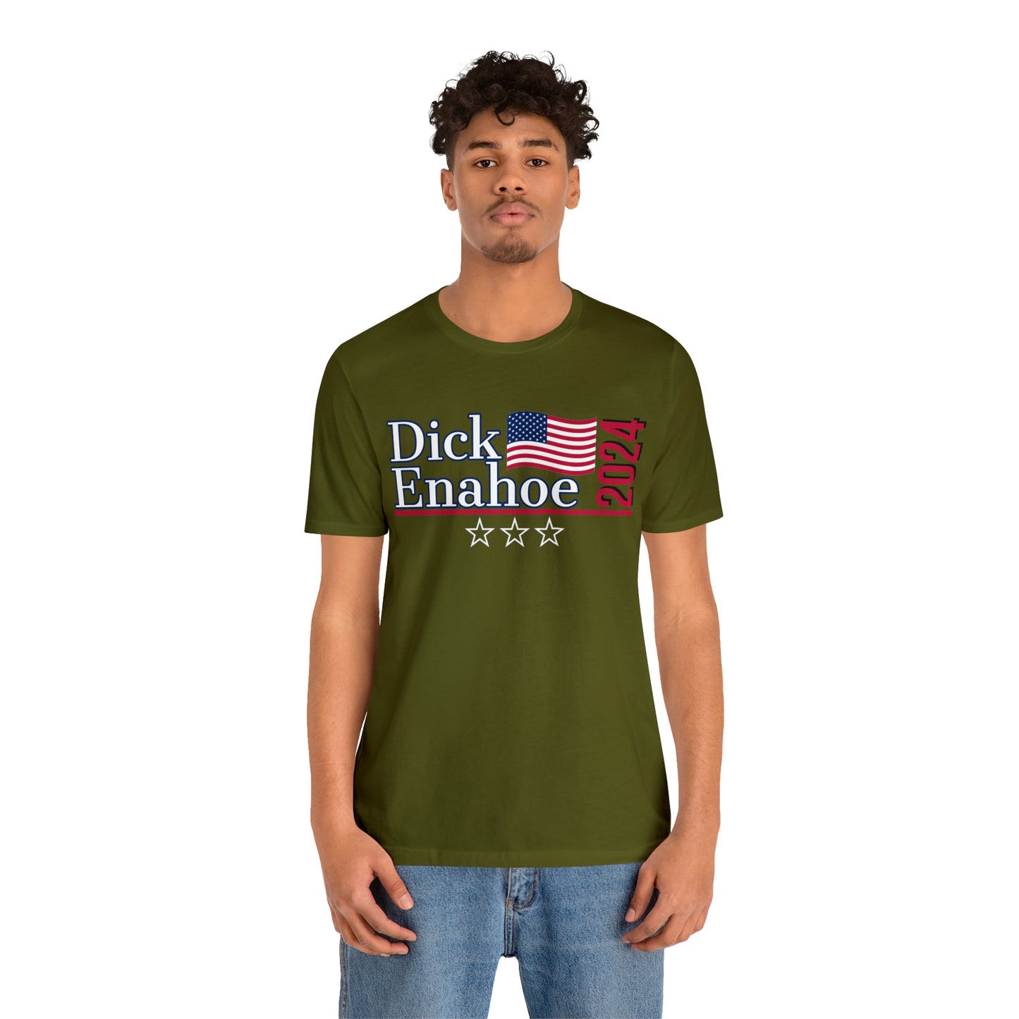 Dick Enahoe Presidential Pun Unisex Jersey Short Sleeve Tee