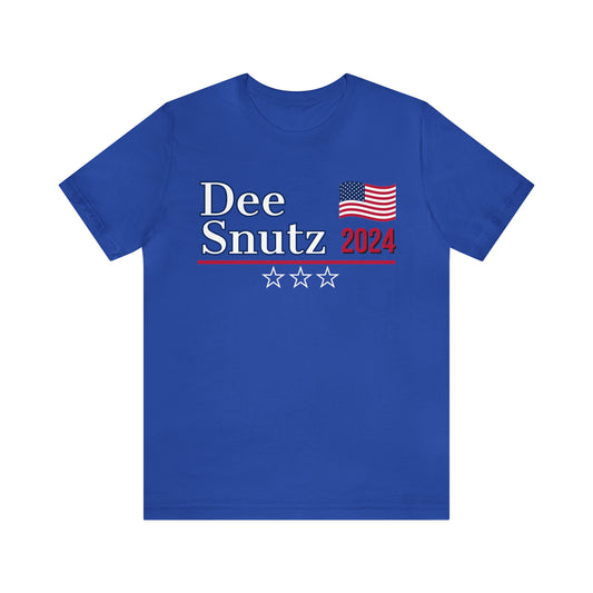 Dee Snutz Presidential Pun Unisex Jersey Short Sleeve Tee
