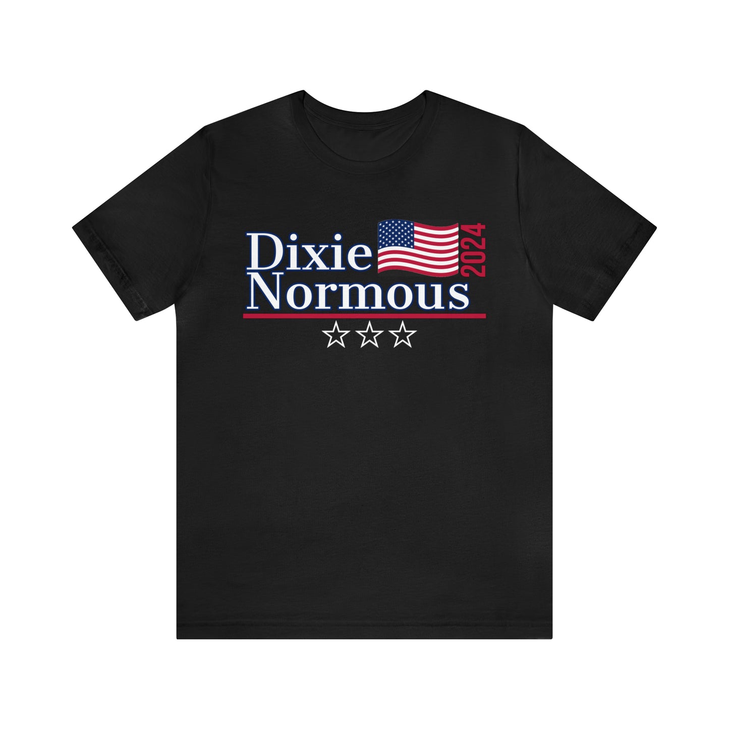 Dixie Normous Presidential Pun Unisex Jersey Short Sleeve Tee