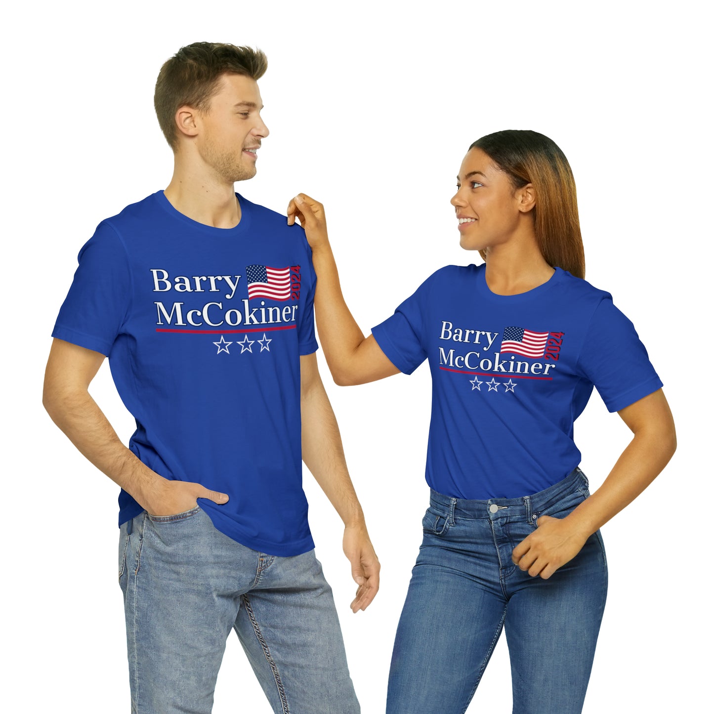 Barry Presidential Pun Unisex Jersey Short Sleeve Tee