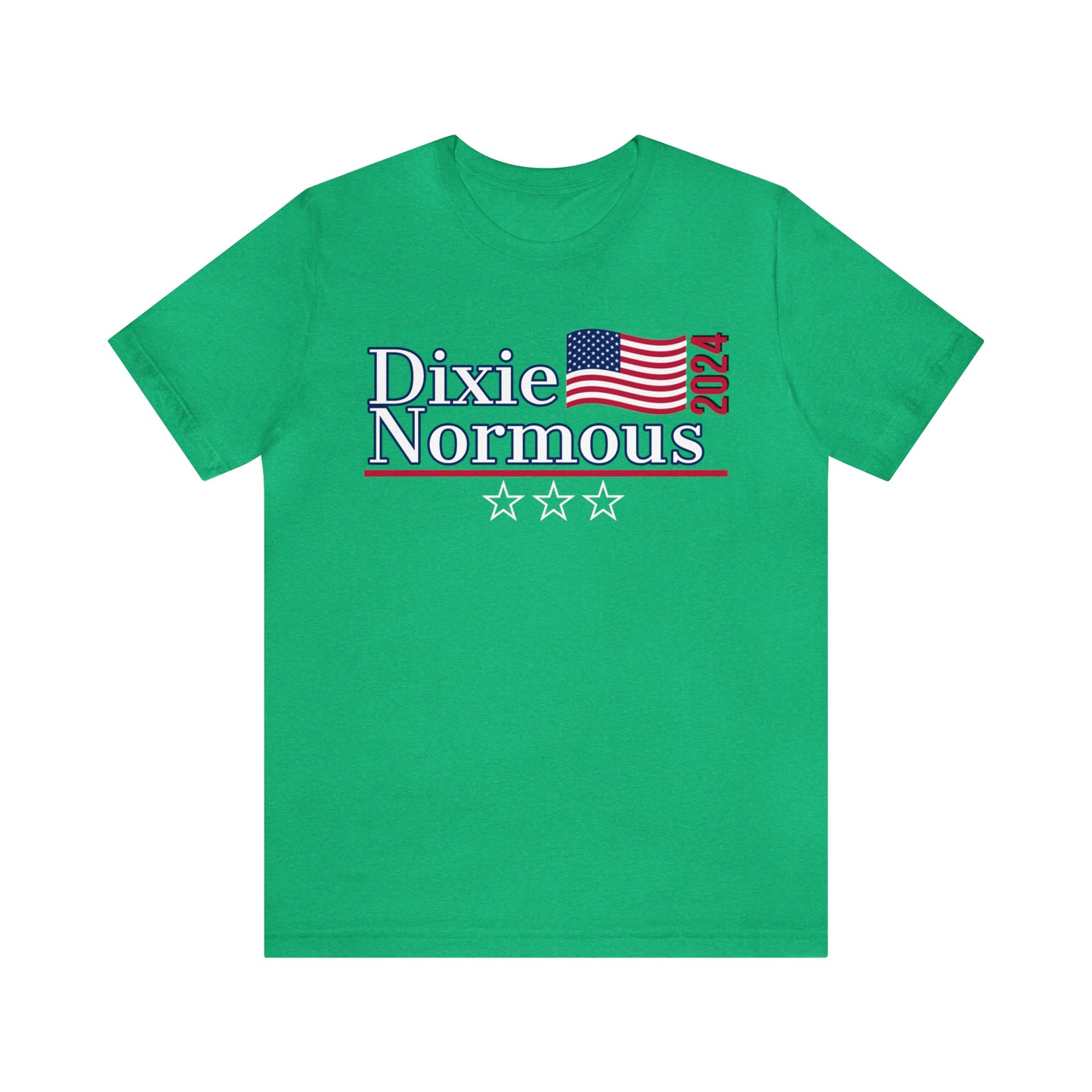 Dixie Normous Presidential Pun Unisex Jersey Short Sleeve Tee