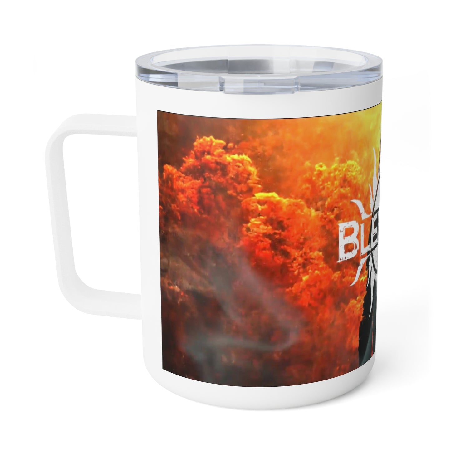 Bleeding Sun Insulated Coffee Mug, 10oz