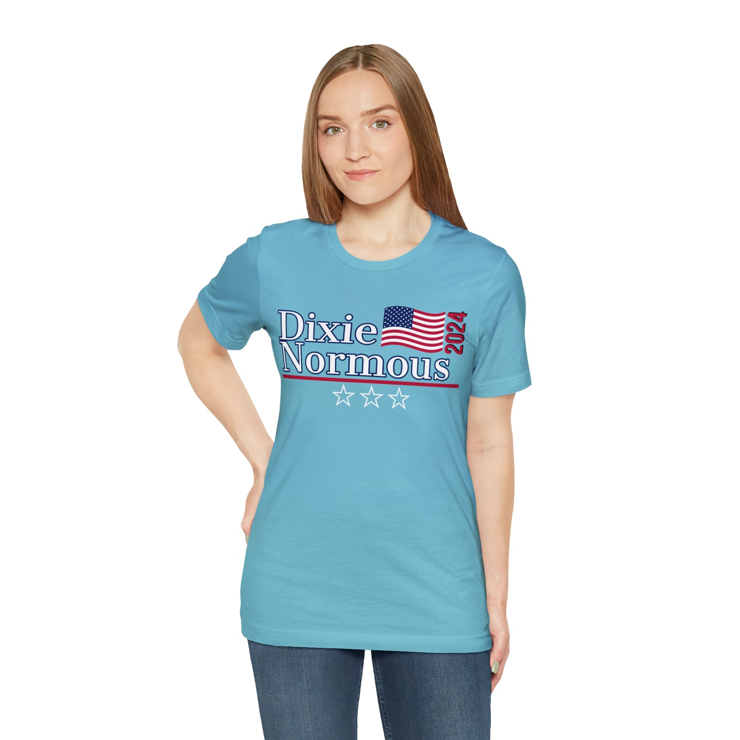 Dixie Normous Presidential Pun Unisex Jersey Short Sleeve Tee