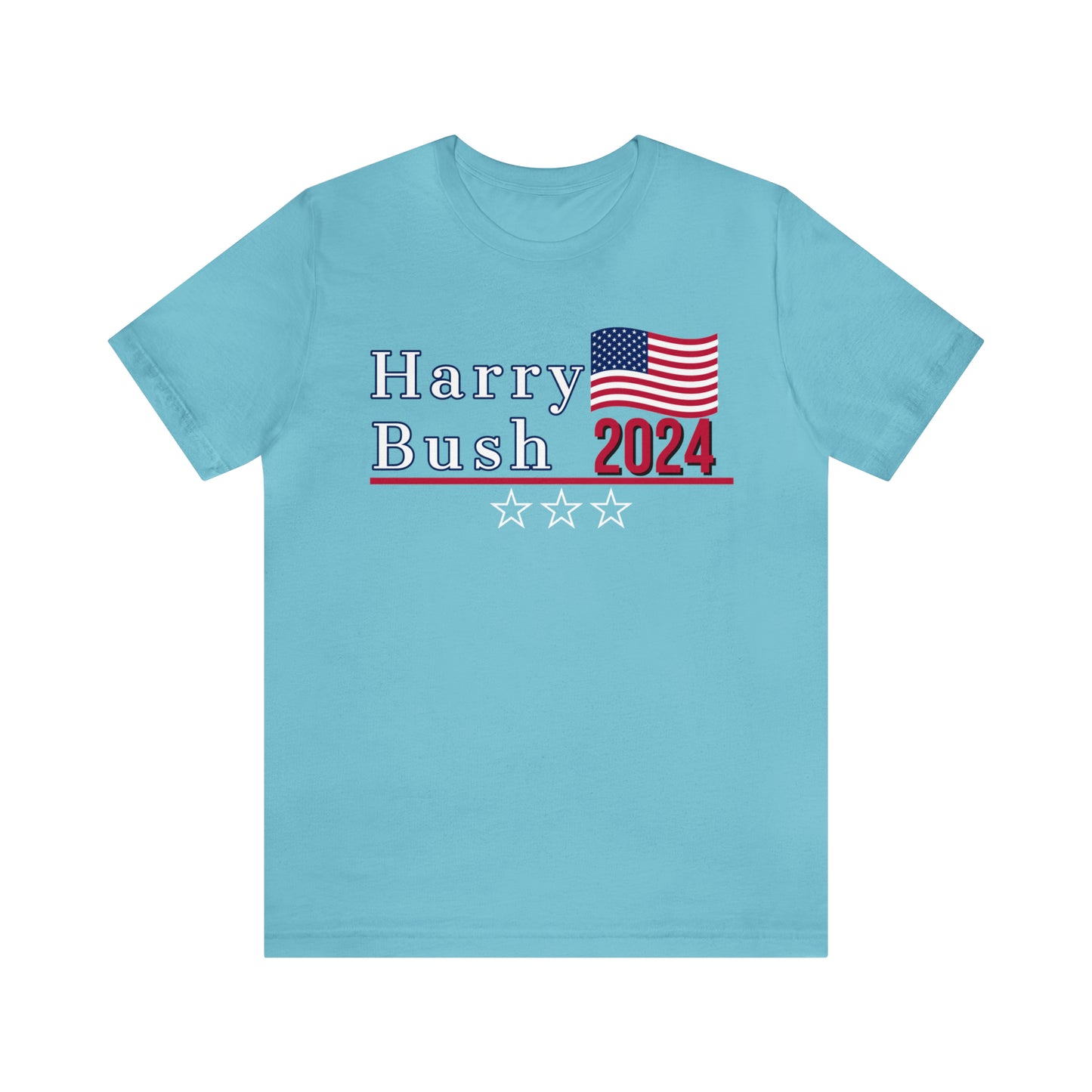 Harry Bush Presidential Pun Unisex Jersey Short Sleeve Tee