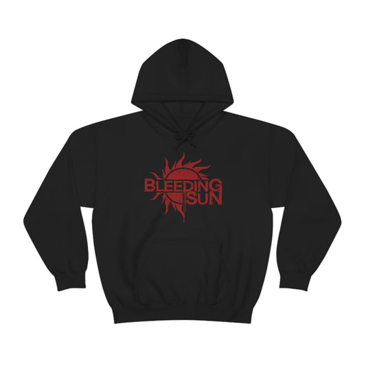Bleeding Sun Red Logo Unisex Heavy Blend™ Hooded Sweatshirt