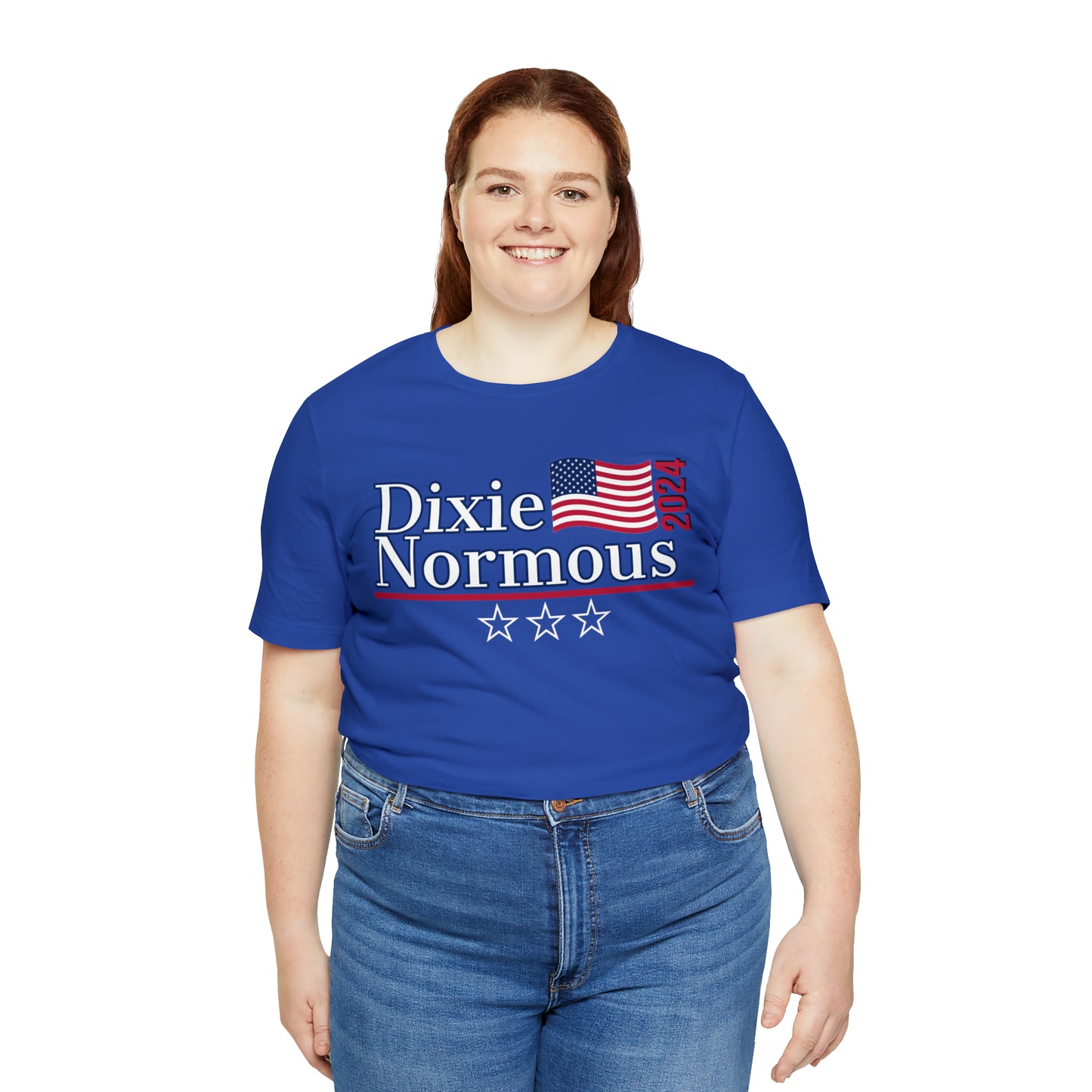 Dixie Normous Presidential Pun Unisex Jersey Short Sleeve Tee