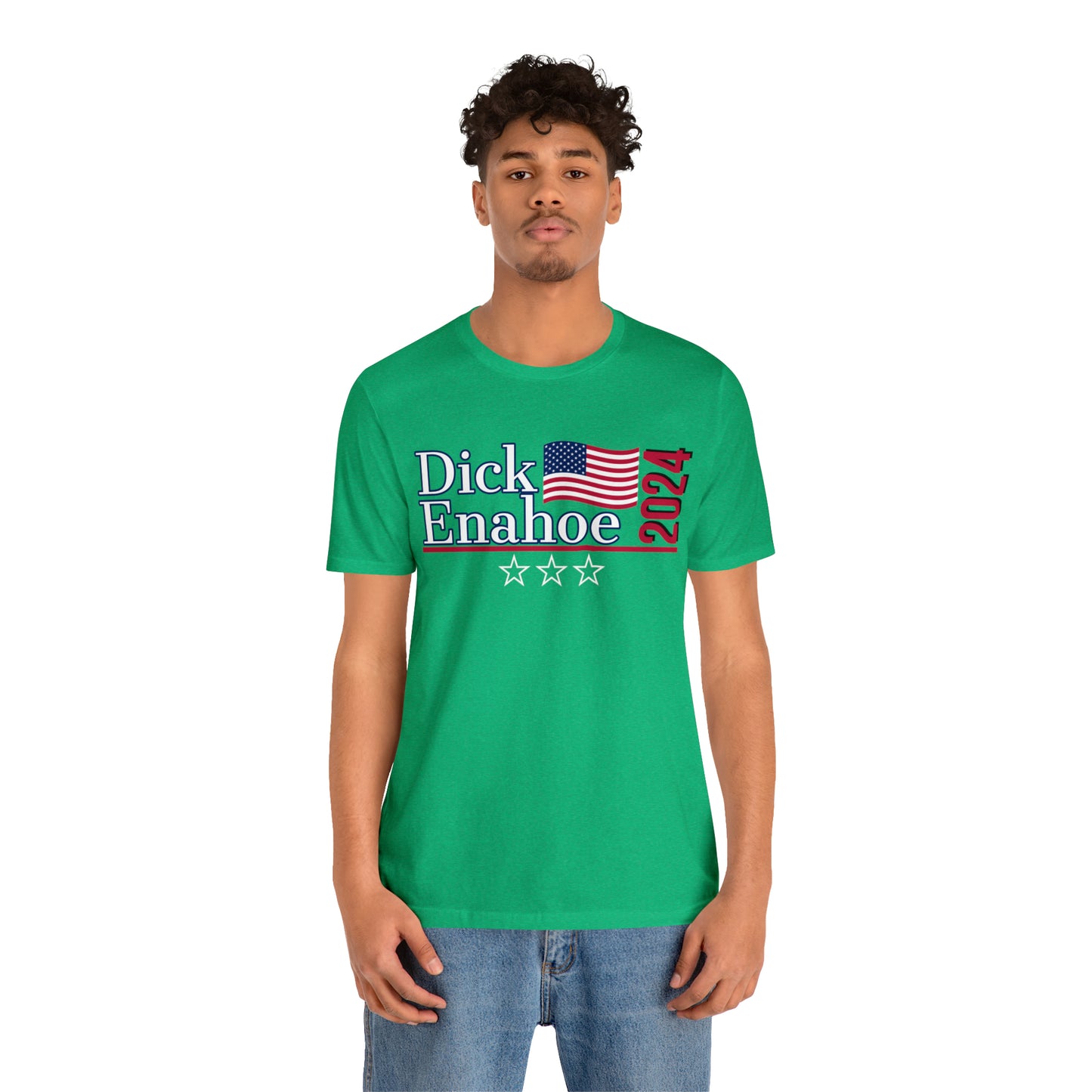 Dick Enahoe Presidential Pun Unisex Jersey Short Sleeve Tee