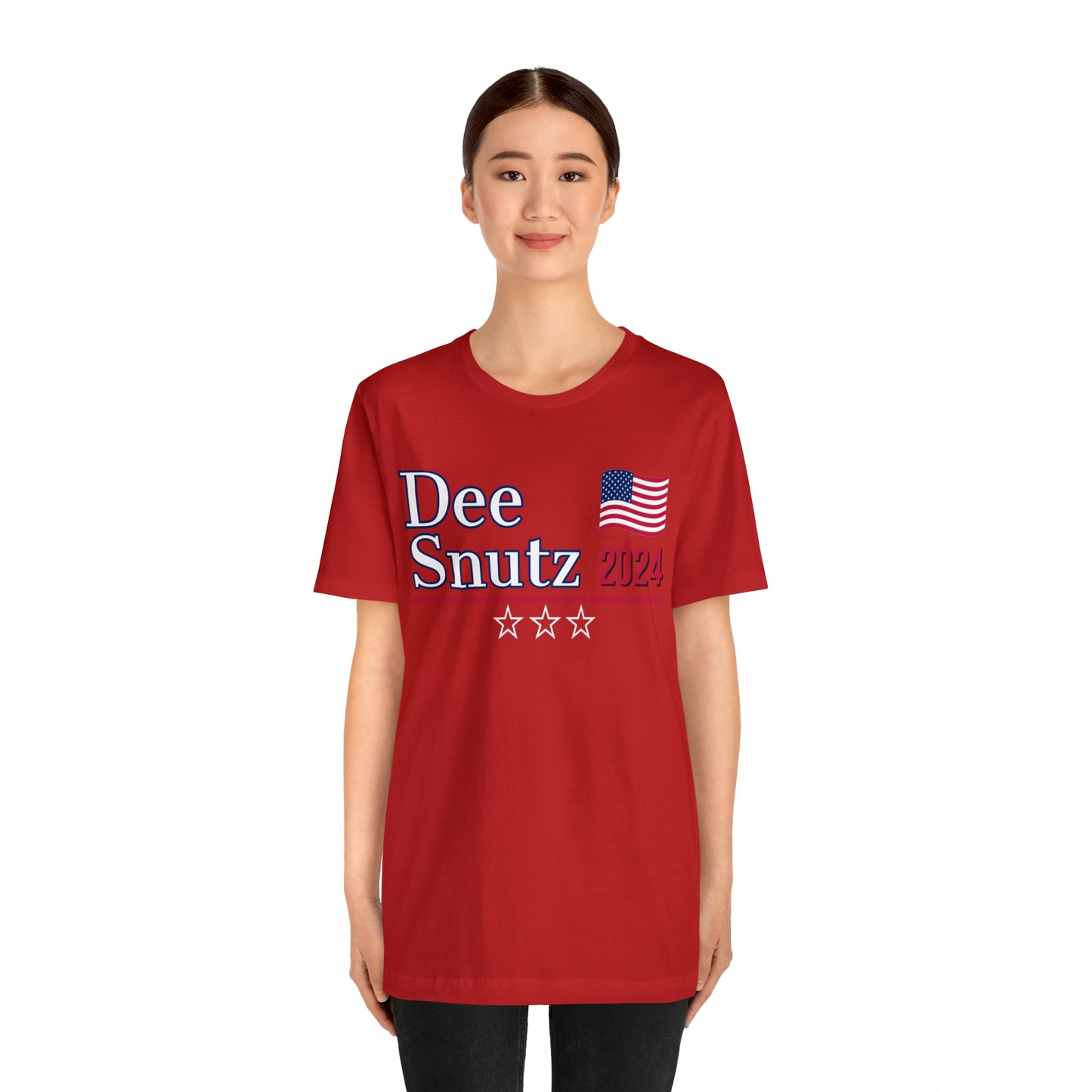 Dee Snutz Presidential Pun Unisex Jersey Short Sleeve Tee