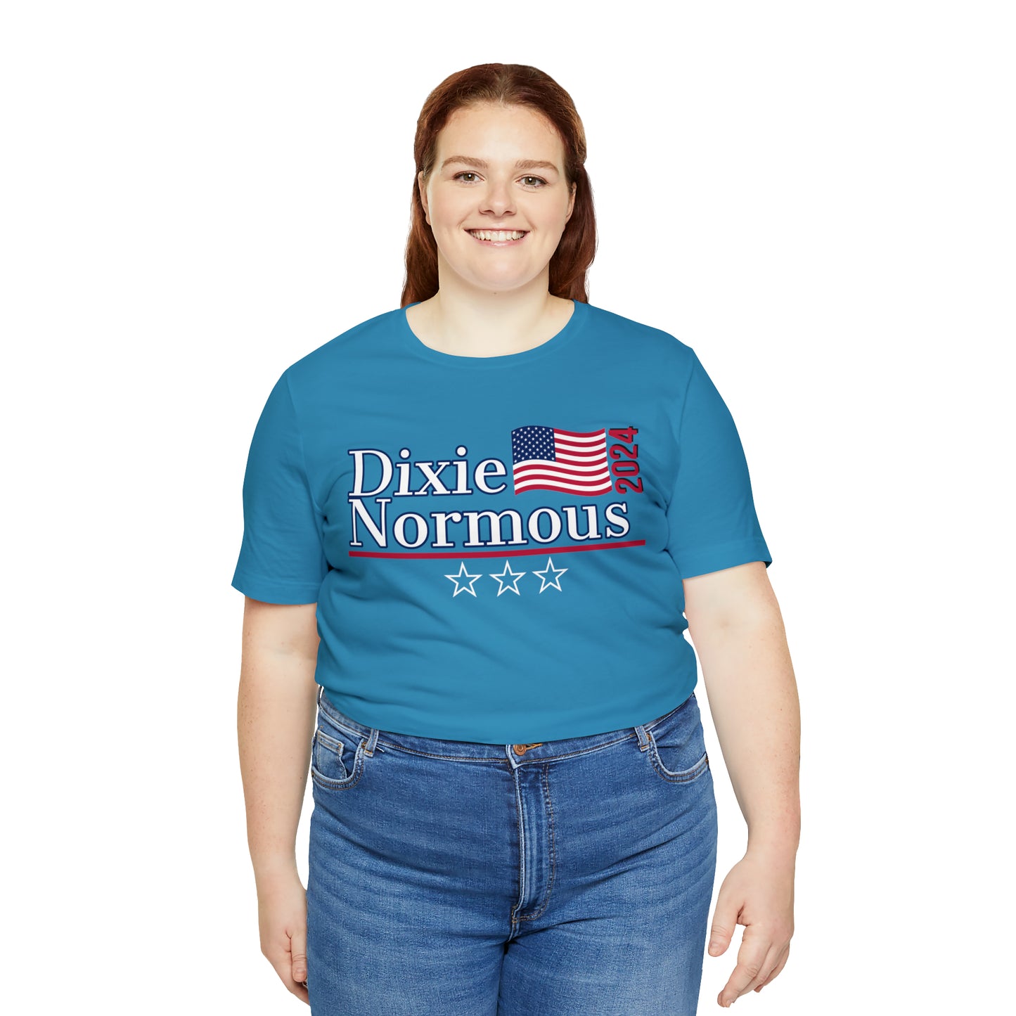 Dixie Normous Presidential Pun Unisex Jersey Short Sleeve Tee