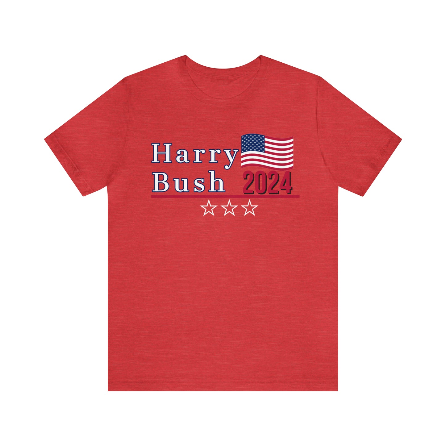 Harry Bush Presidential Pun Unisex Jersey Short Sleeve Tee