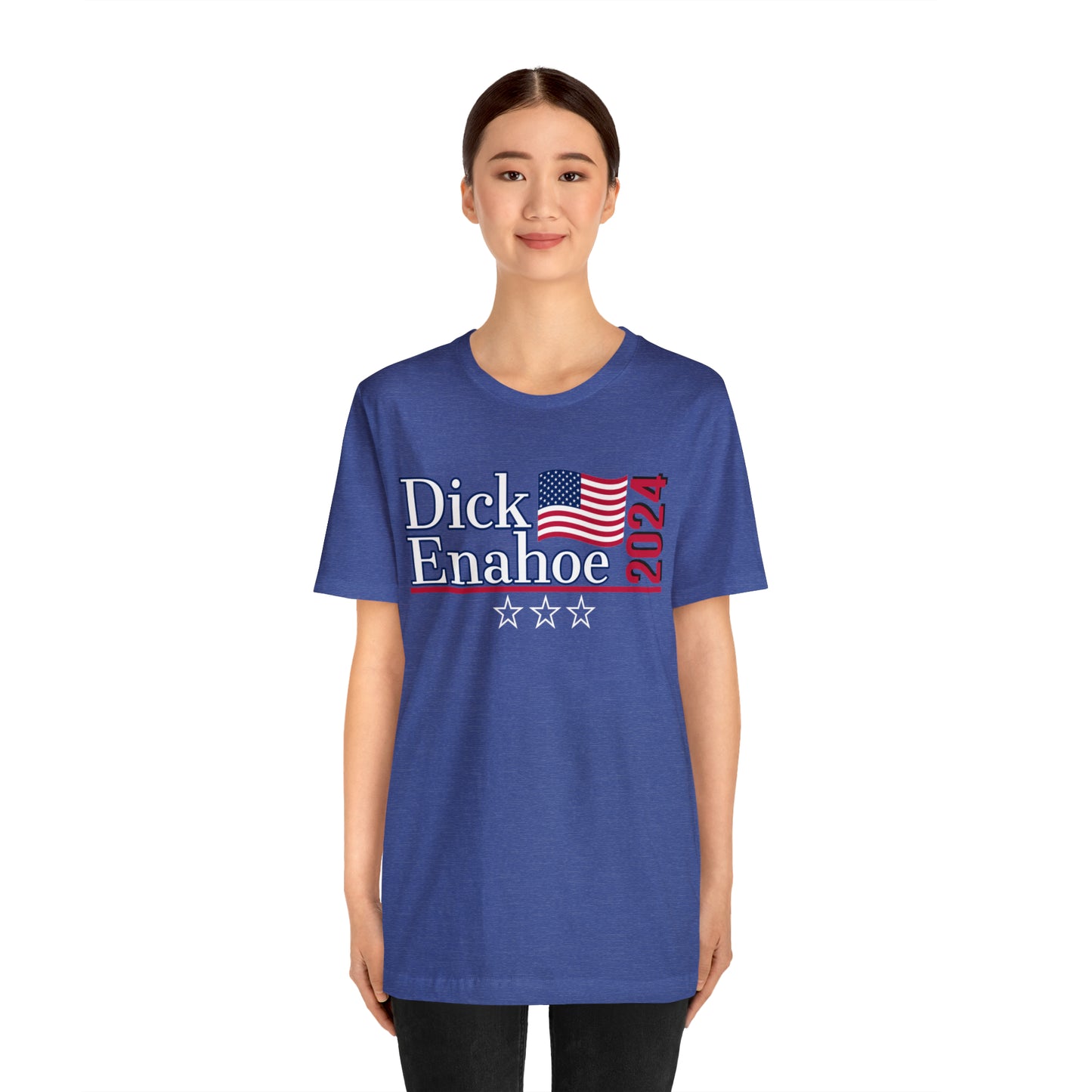 Dick Enahoe Presidential Pun Unisex Jersey Short Sleeve Tee