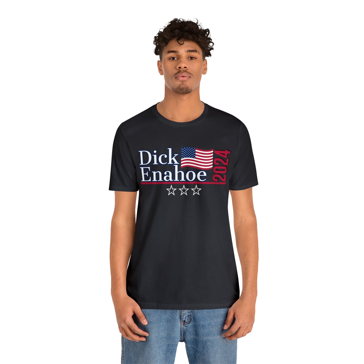 Dick Enahoe Presidential Pun Unisex Jersey Short Sleeve Tee