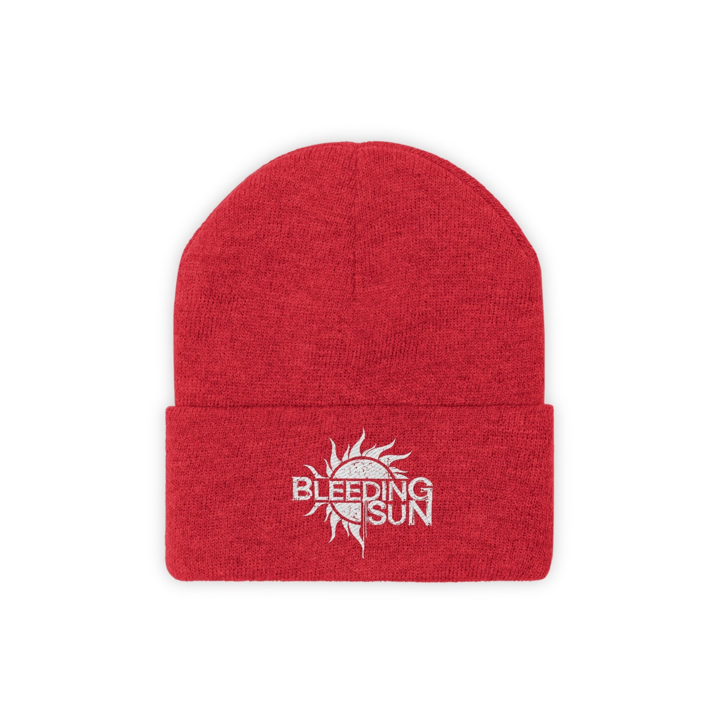 Bleeding Sun Knit Beanie