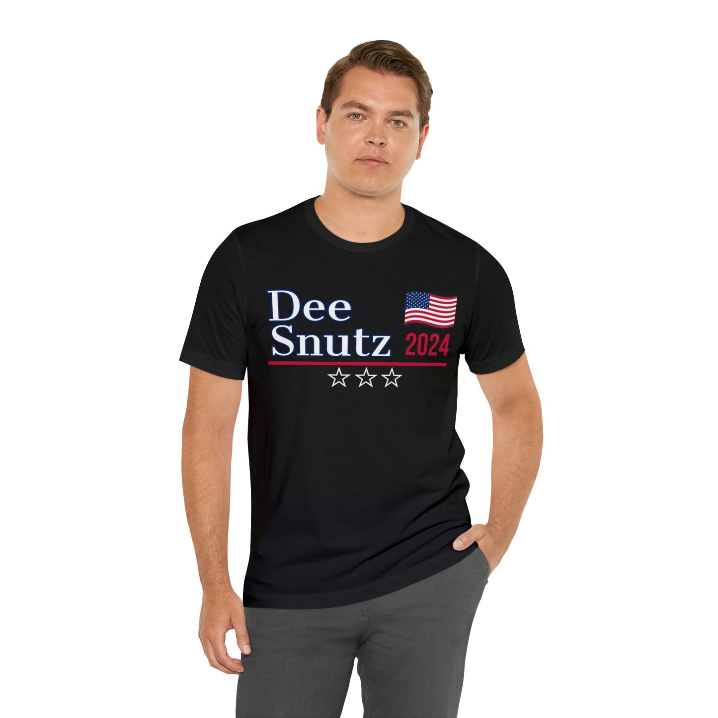 Dee Snutz Presidential Pun Unisex Jersey Short Sleeve Tee