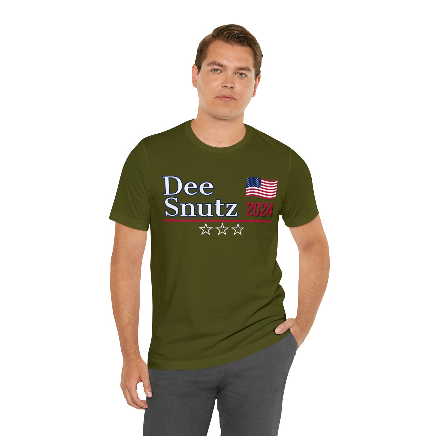 Dee Snutz Presidential Pun Unisex Jersey Short Sleeve Tee