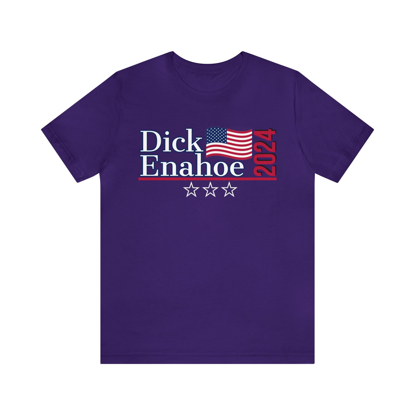 Dick Enahoe Presidential Pun Unisex Jersey Short Sleeve Tee