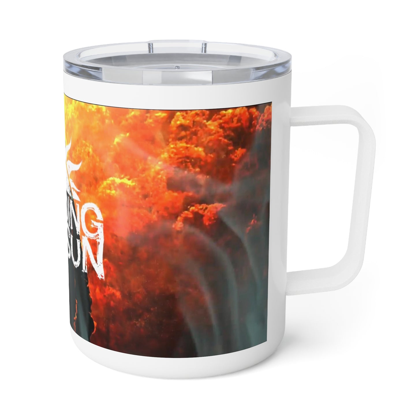 Bleeding Sun Insulated Coffee Mug, 10oz