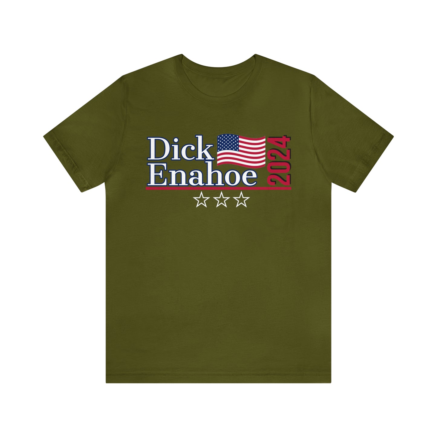 Dick Enahoe Presidential Pun Unisex Jersey Short Sleeve Tee