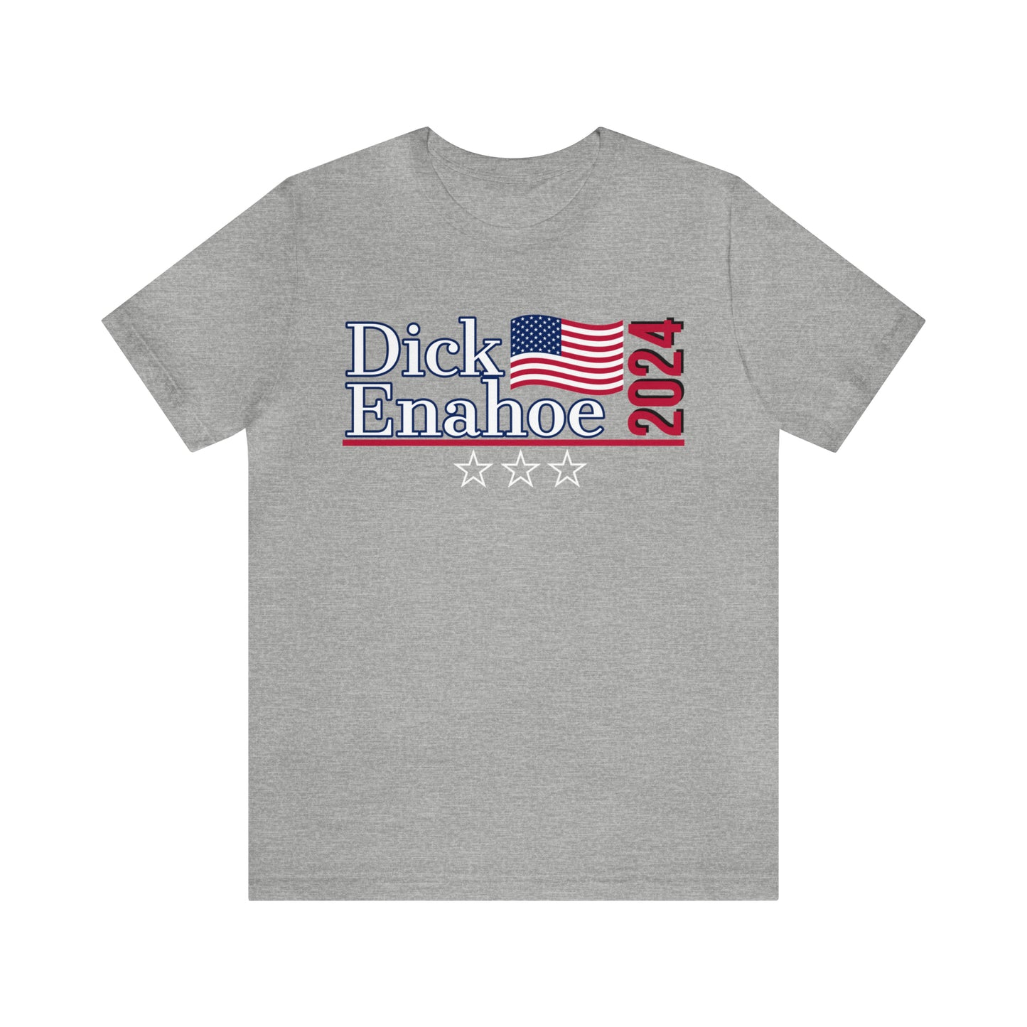 Dick Enahoe Presidential Pun Unisex Jersey Short Sleeve Tee