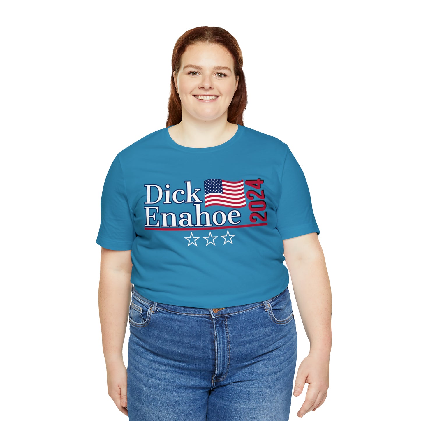 Dick Enahoe Presidential Pun Unisex Jersey Short Sleeve Tee