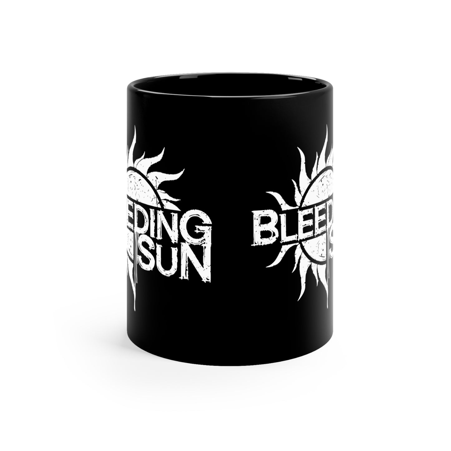 Bleeding Sun 11oz Black Mug