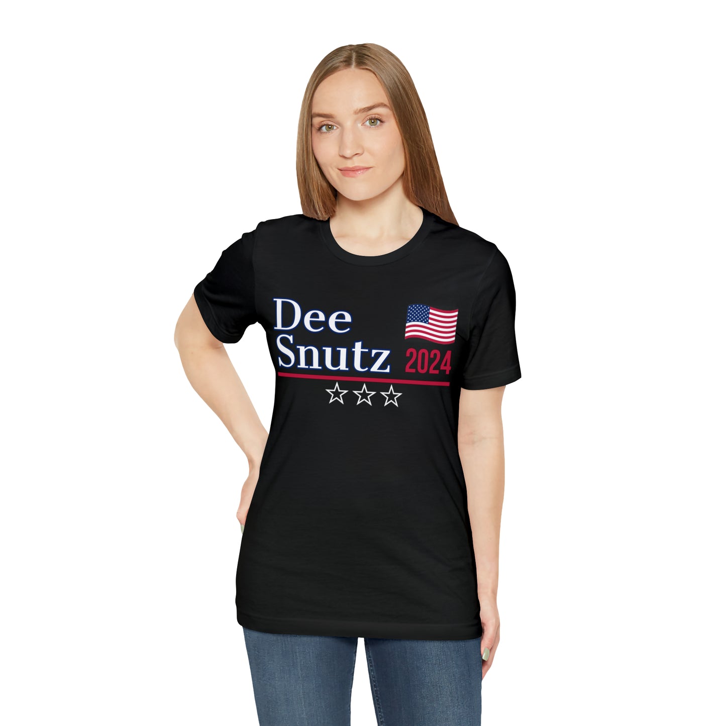 Dee Snutz Presidential Pun Unisex Jersey Short Sleeve Tee