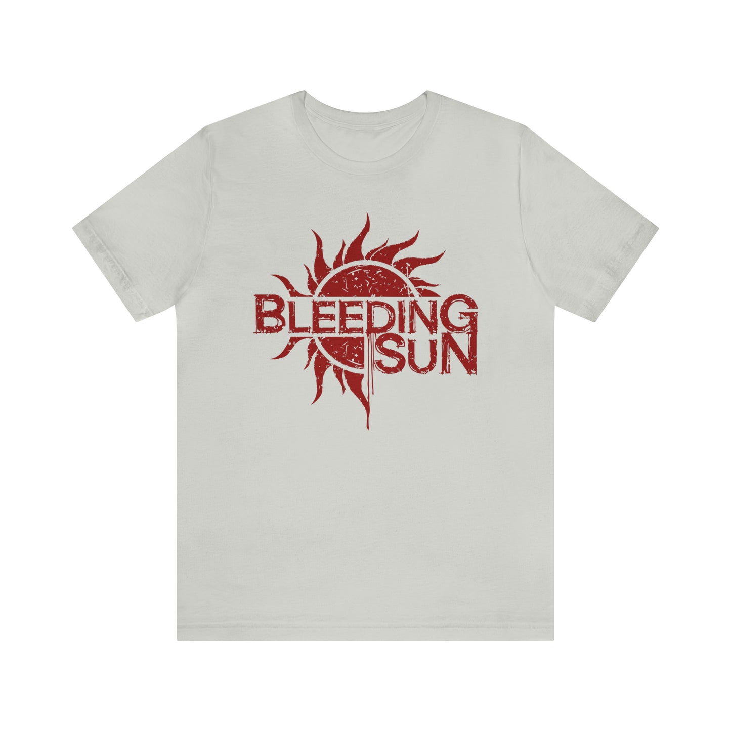 Bleeding Sun Red Logo Unisex Jersey Short Sleeve Tee