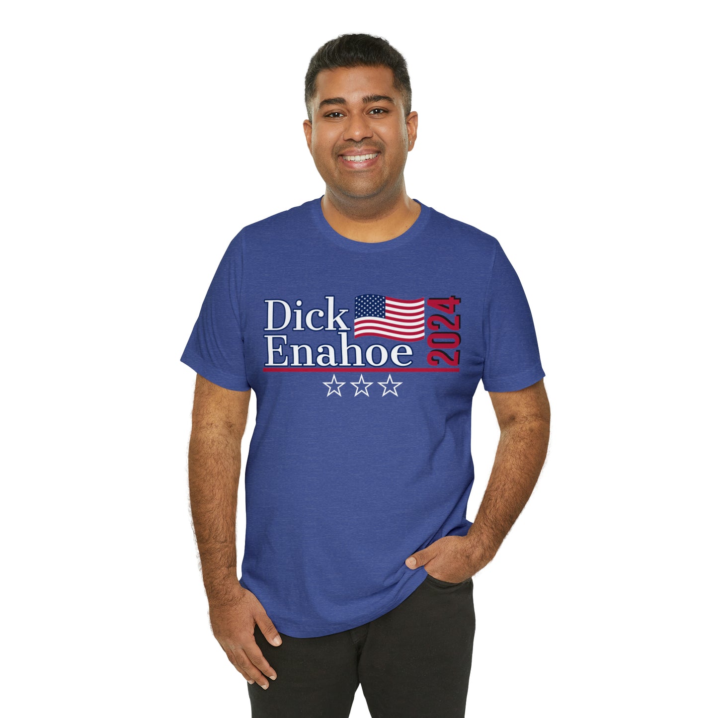 Dick Enahoe Presidential Pun Unisex Jersey Short Sleeve Tee