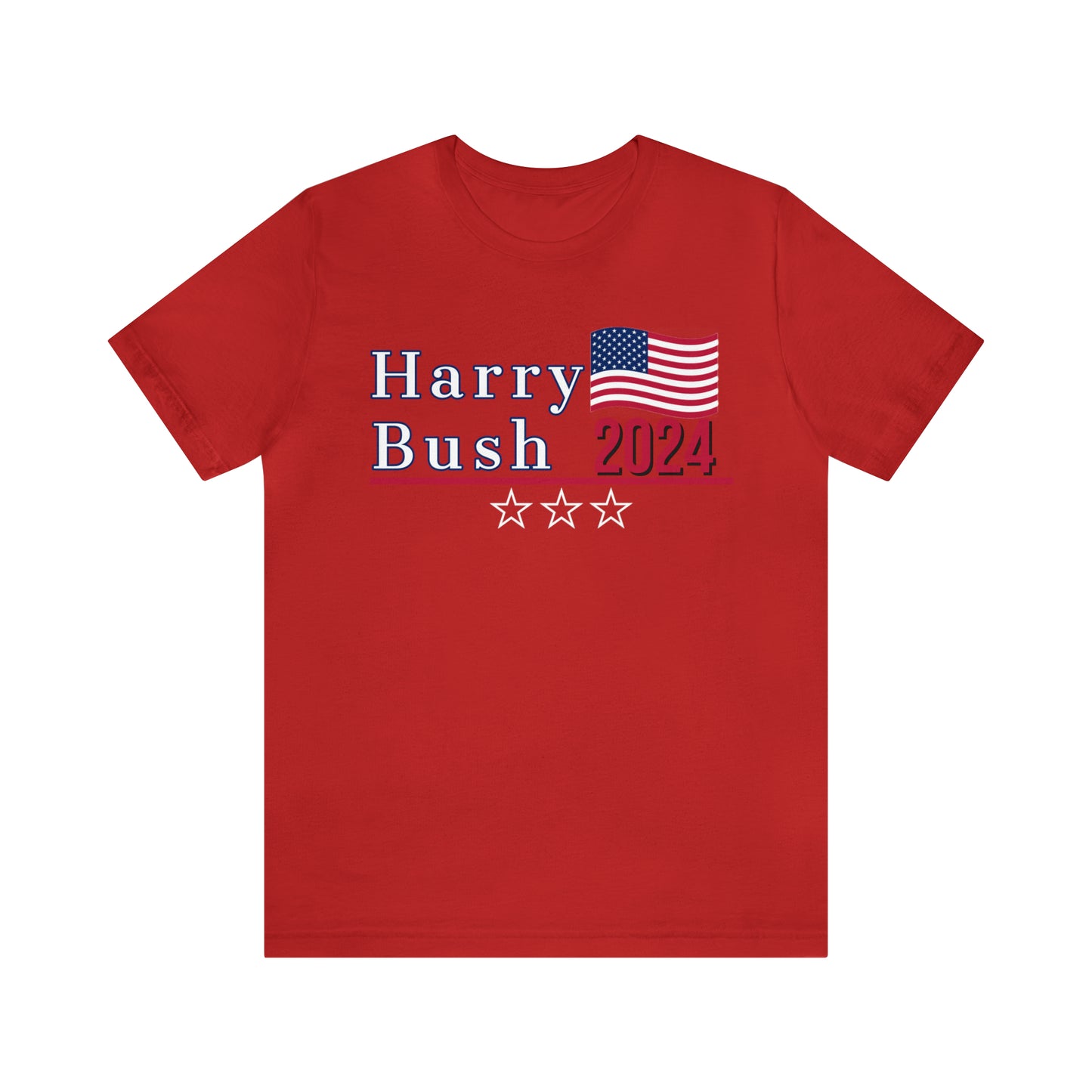 Harry Bush Presidential Pun Unisex Jersey Short Sleeve Tee