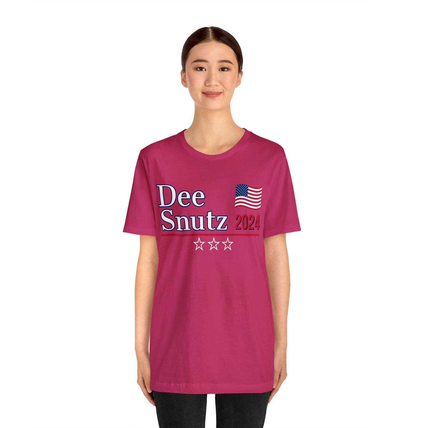 Dee Snutz Presidential Pun Unisex Jersey Short Sleeve Tee