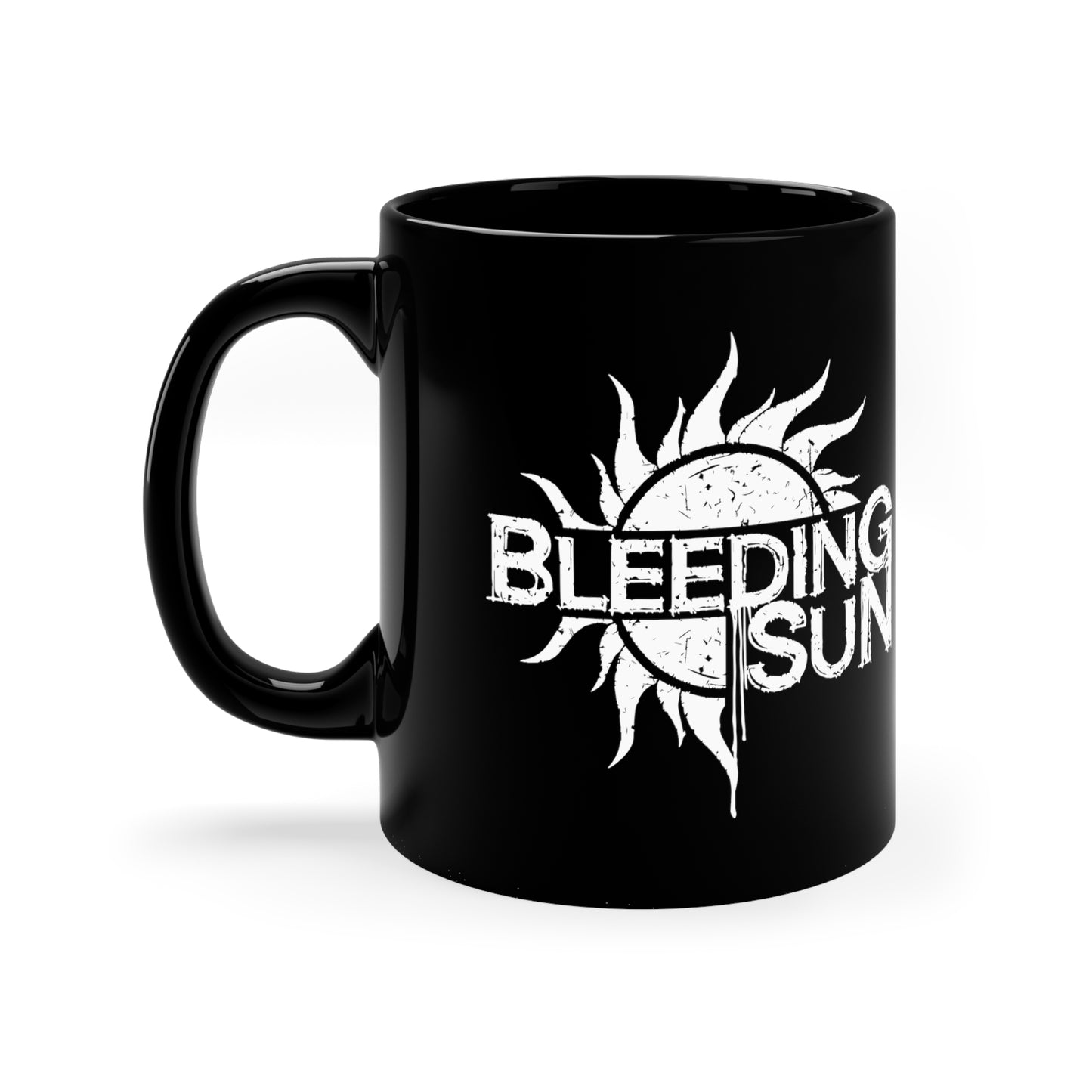 Bleeding Sun 11oz Black Mug