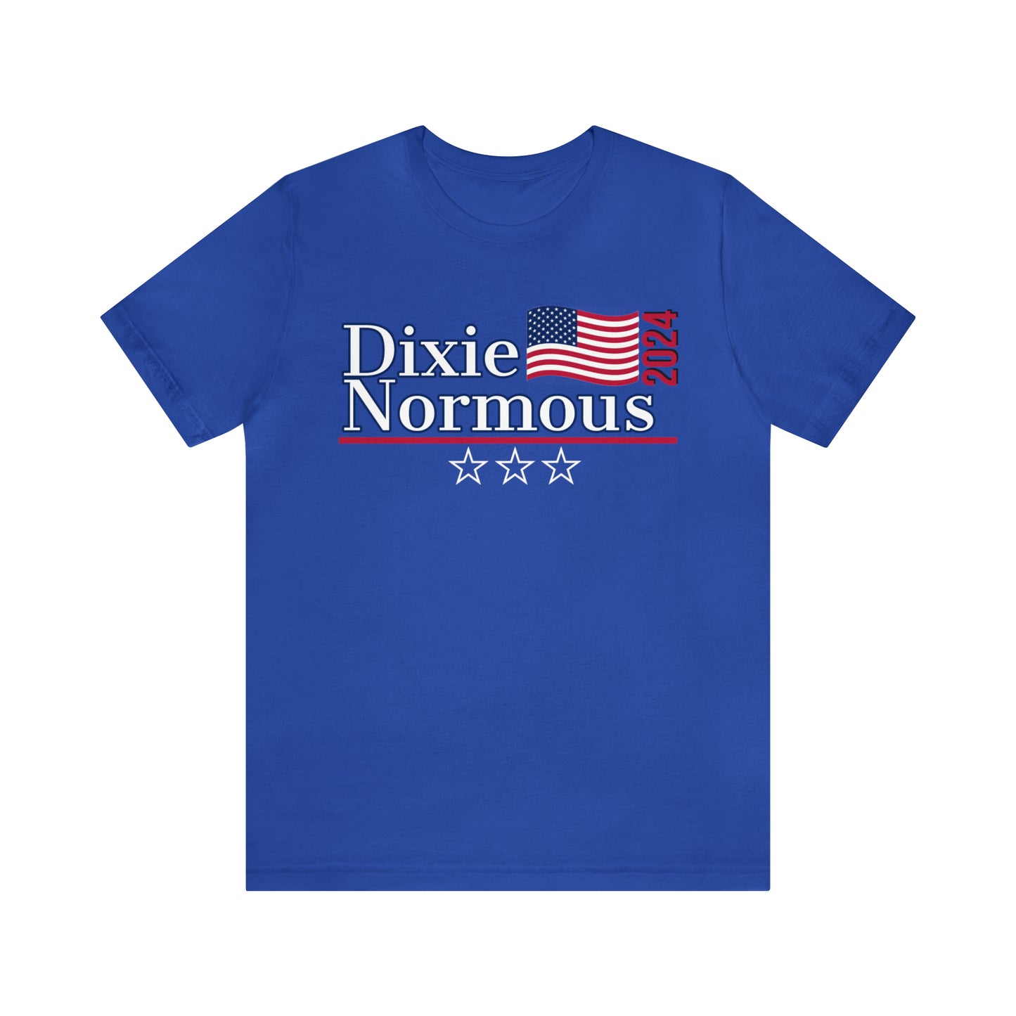 Dixie Normous Presidential Pun Unisex Jersey Short Sleeve Tee