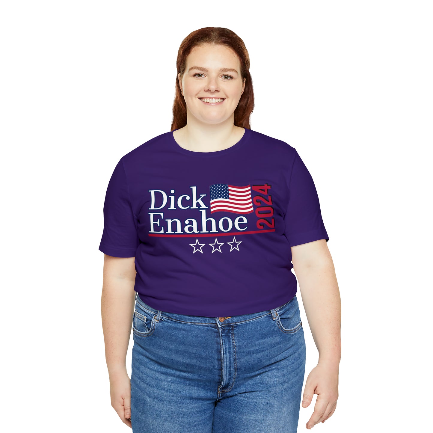 Dick Enahoe Presidential Pun Unisex Jersey Short Sleeve Tee