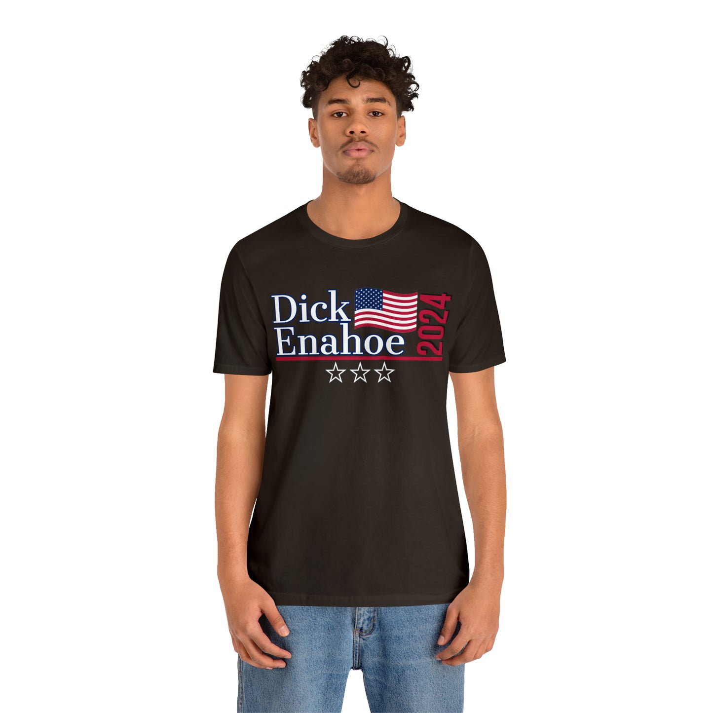 Dick Enahoe Presidential Pun Unisex Jersey Short Sleeve Tee