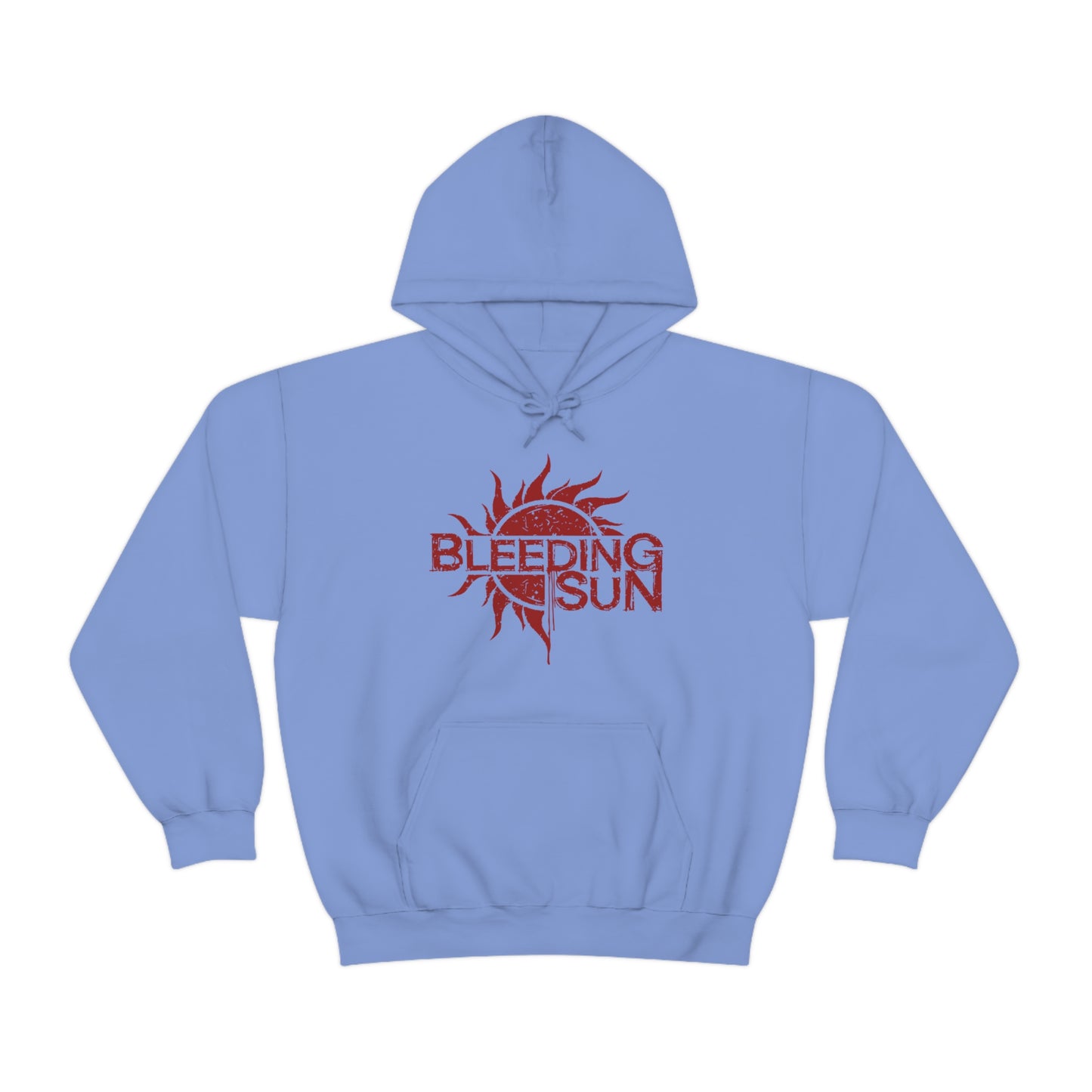 Bleeding Sun Red Logo Unisex Heavy Blend™ Hooded Sweatshirt