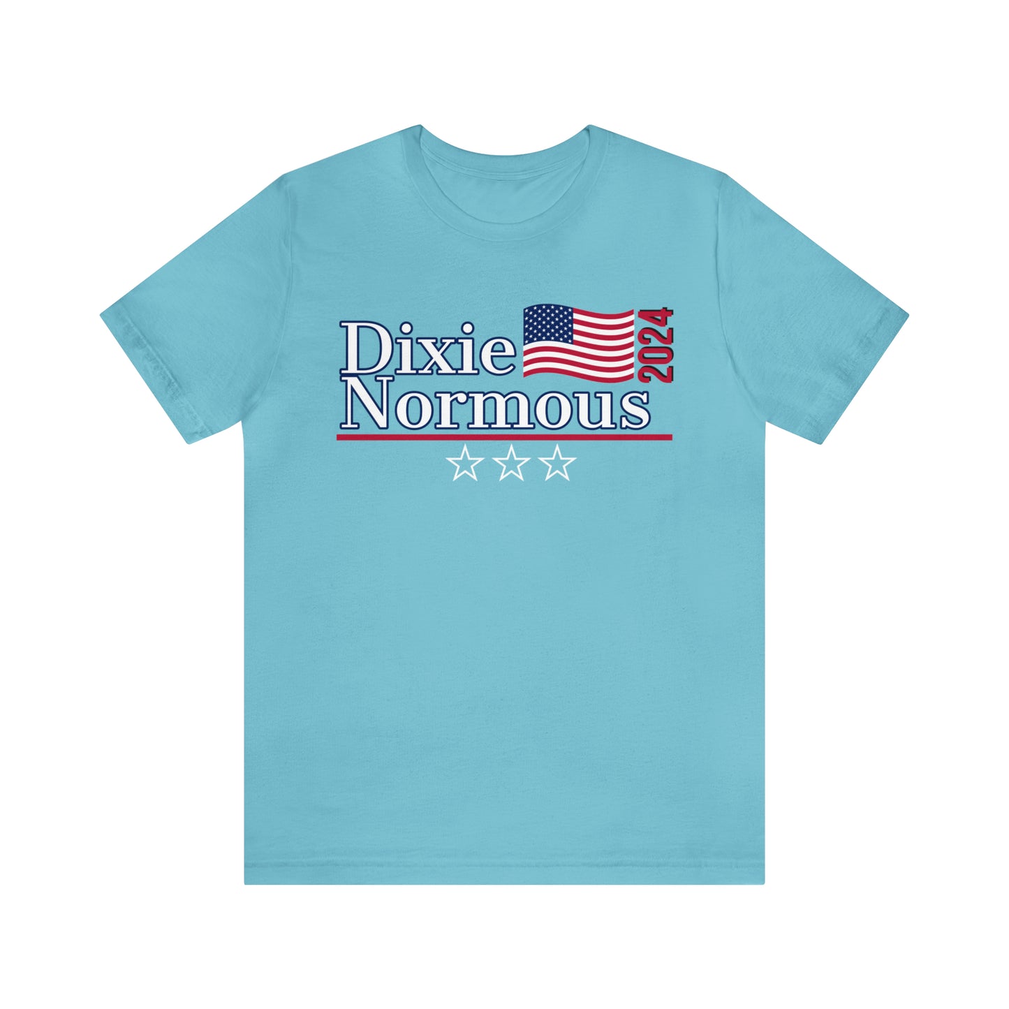 Dixie Normous Presidential Pun Unisex Jersey Short Sleeve Tee