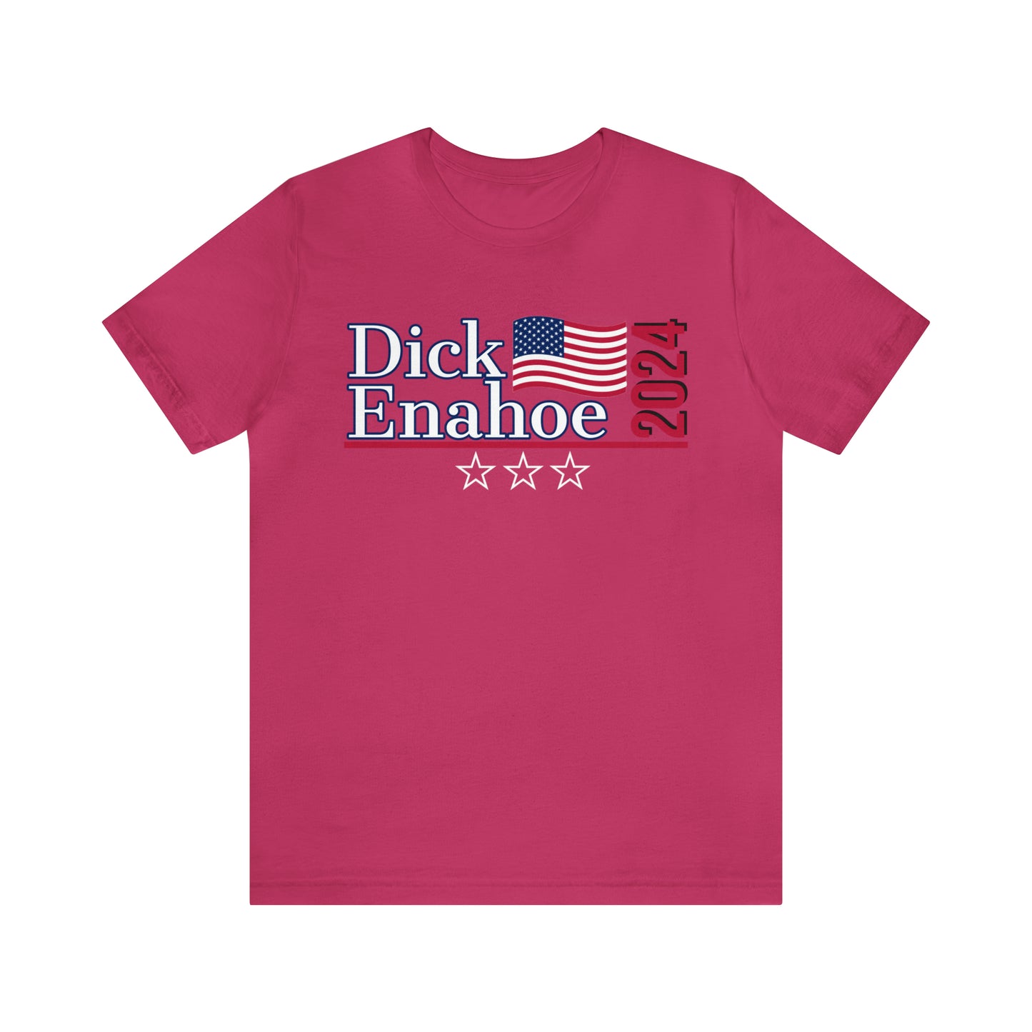 Dick Enahoe Presidential Pun Unisex Jersey Short Sleeve Tee