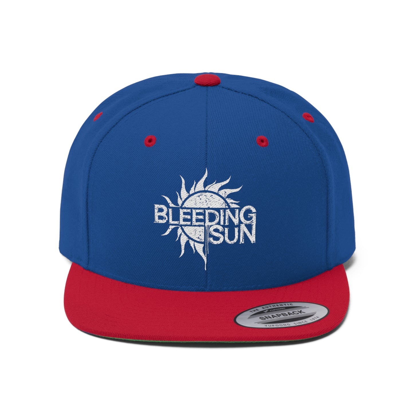 Bleeding Sun Unisex Flat Bill Hat