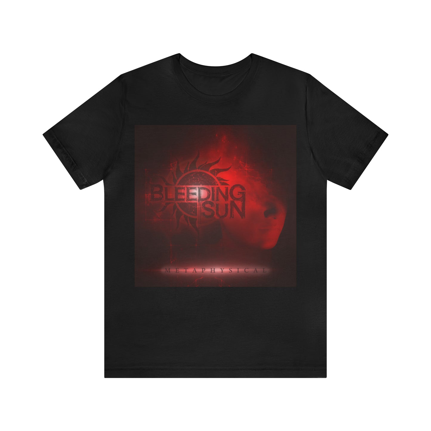 Bleeding Sun Metaphysical Album Unisex Jersey Short Sleeve Tee