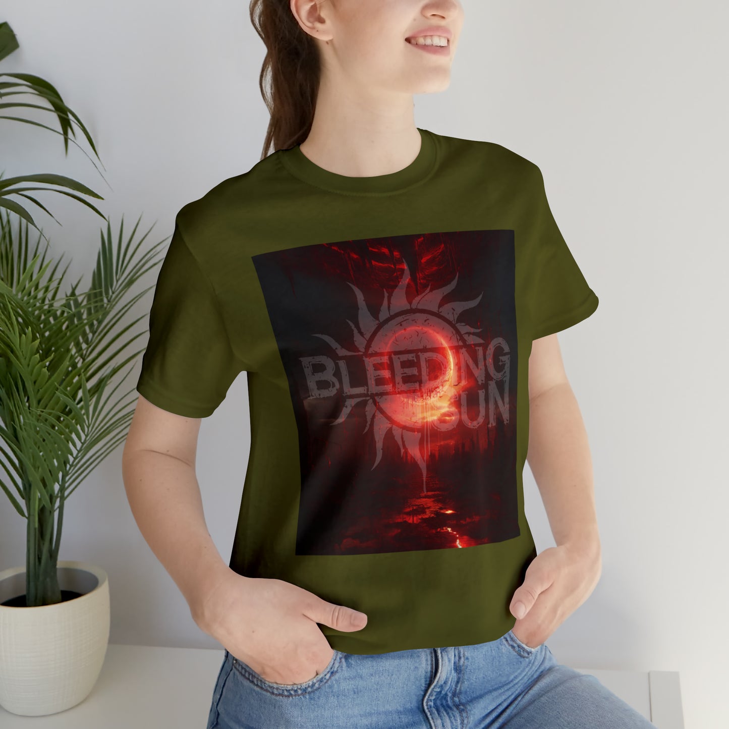 Bleeding Sun Bloodlands Unisex Jersey Short Sleeve Tee